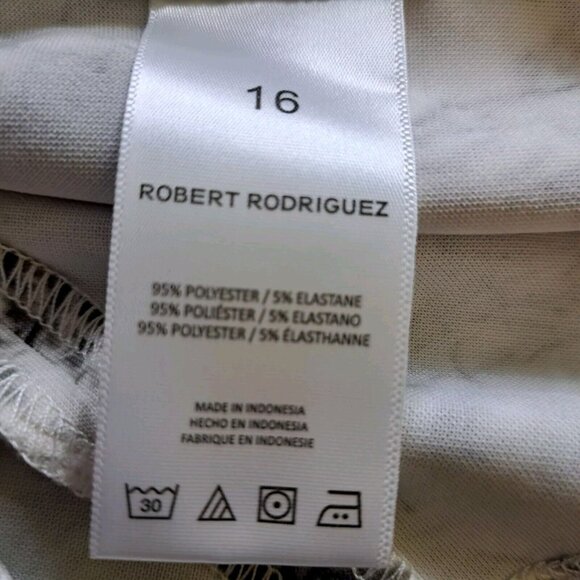 Robert Rodriguez Sleeveless Blouse Size 16 - Picture 7 of 8
